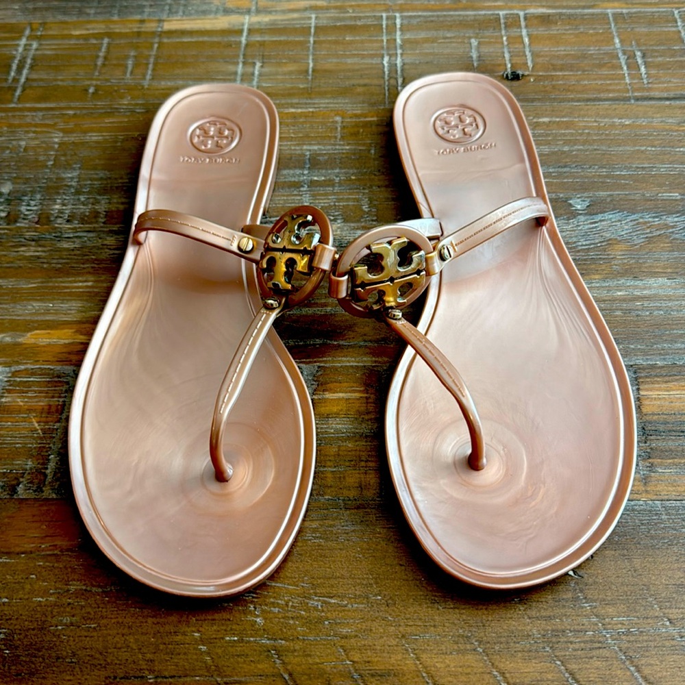 Tory Burch Jelly Sandals. Size 10.
